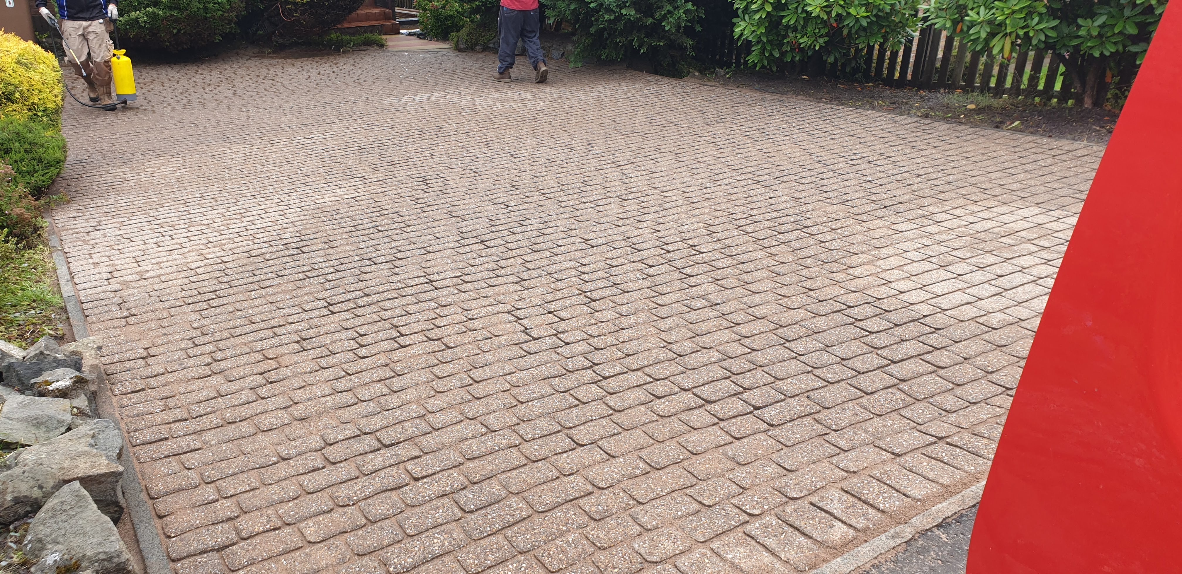 Roof cleaning transformation