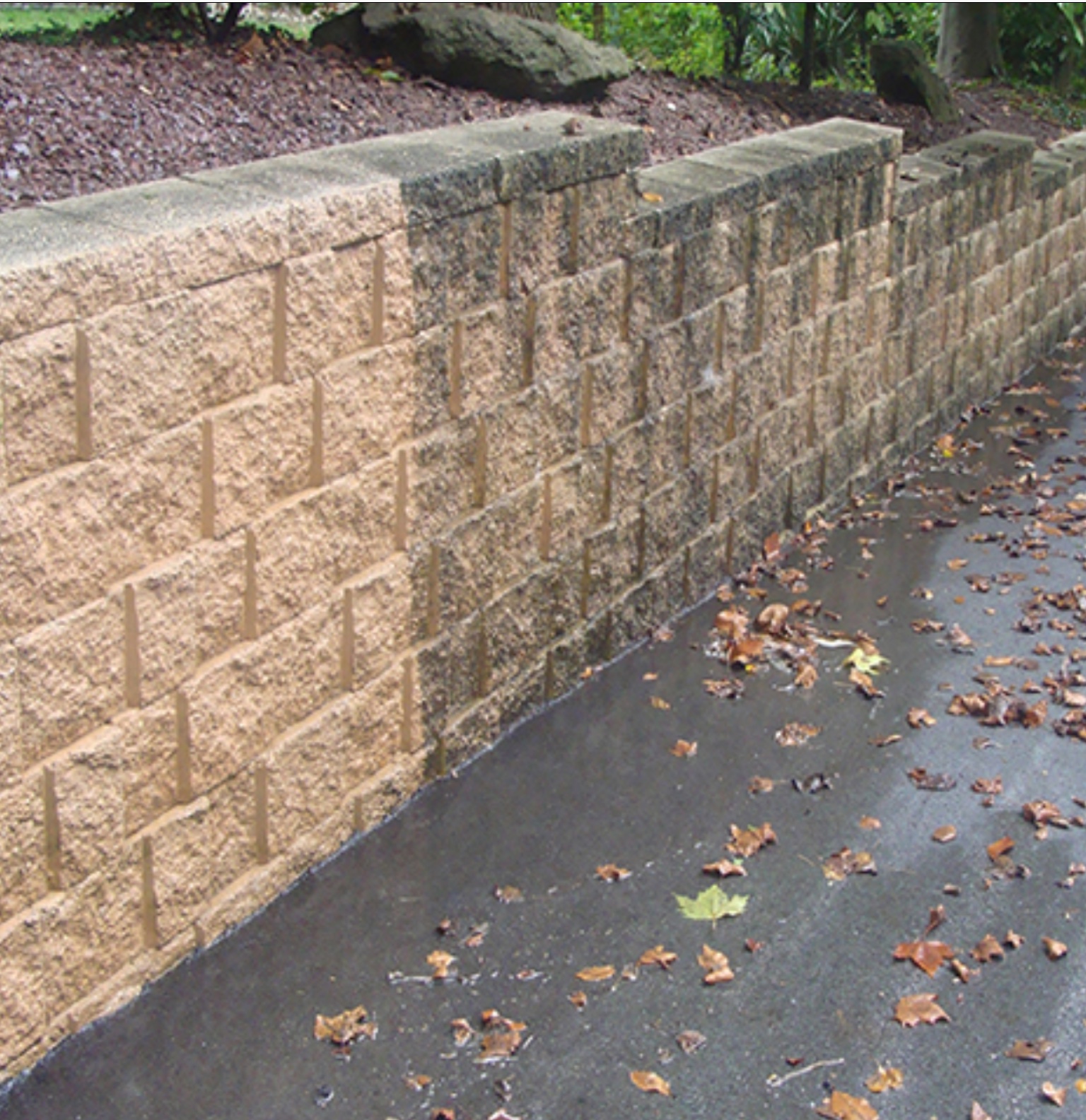 Edited house exterior professional clean